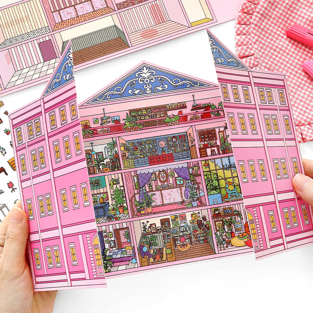 [The Grand Budapest Hotel]3D scene stickers for DIY