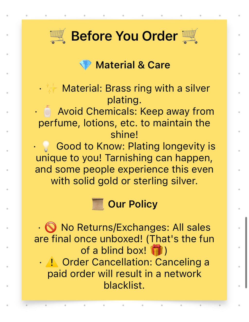 Bracelet & Rings Lucky Mystery Bag